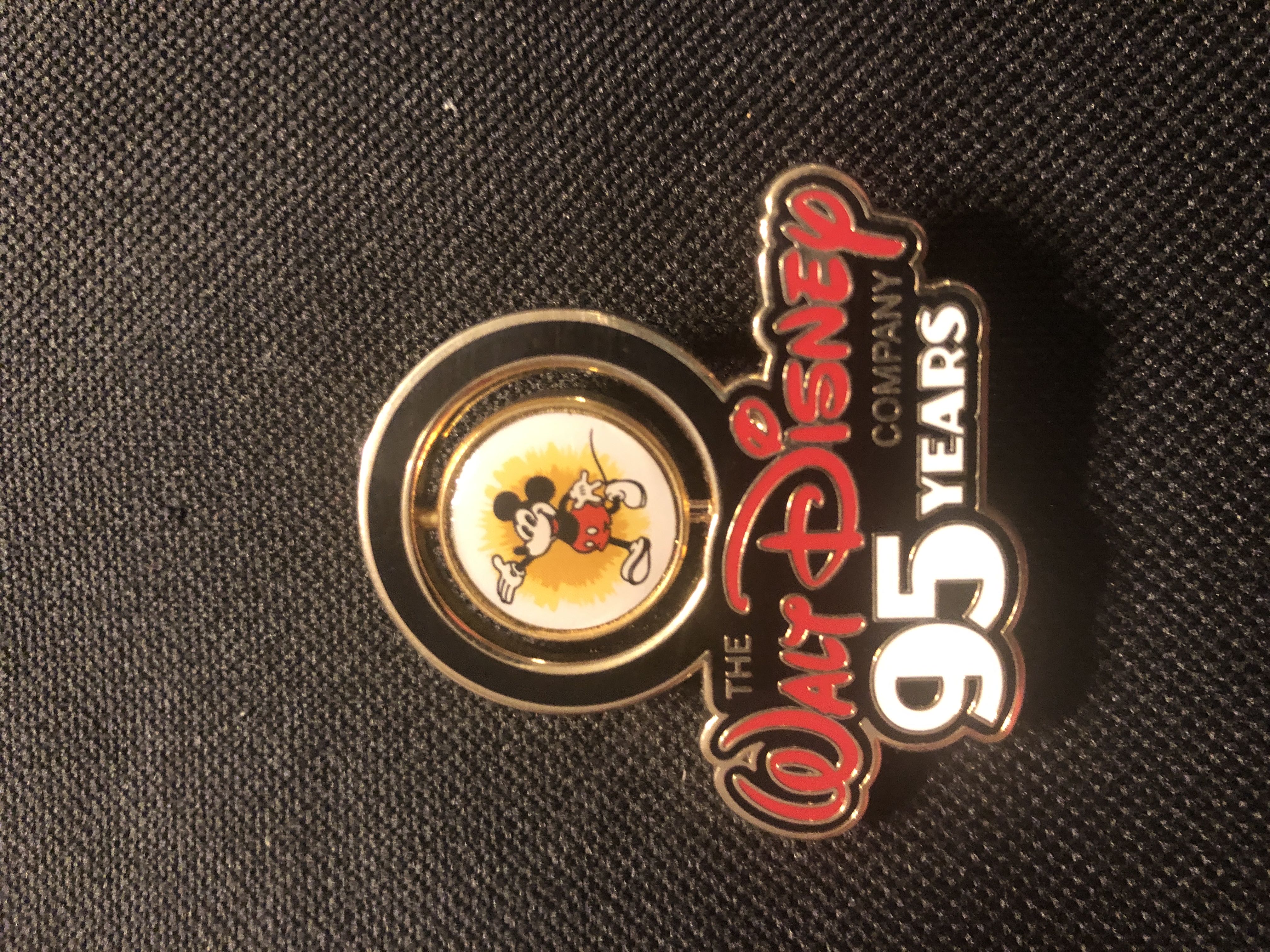 Walt Disney Company 95 Years  pin collectible - Main Image 2