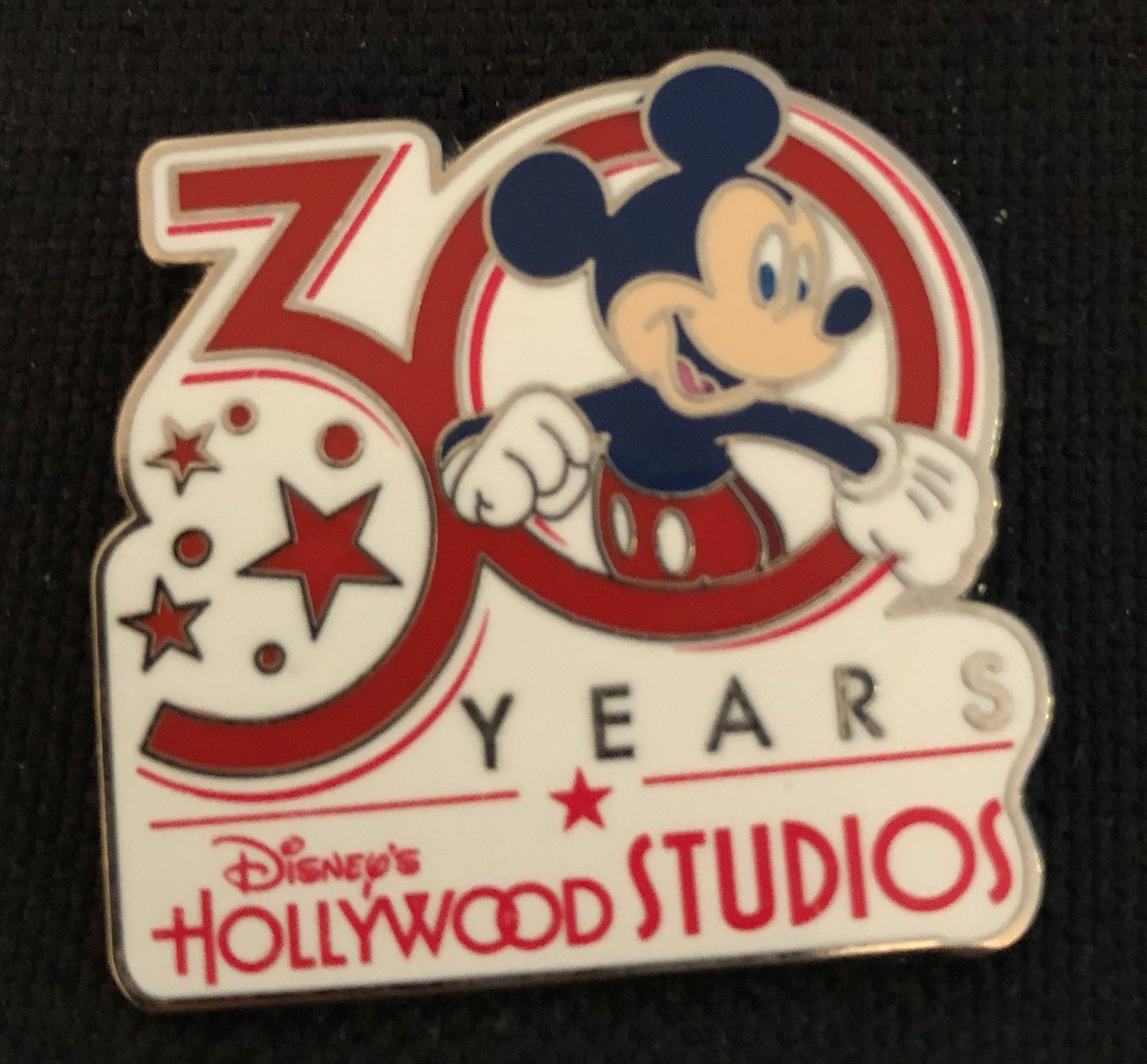 Hollywood Studios - 30 Years - Mickey Mouse pin collectible - Main Image 1