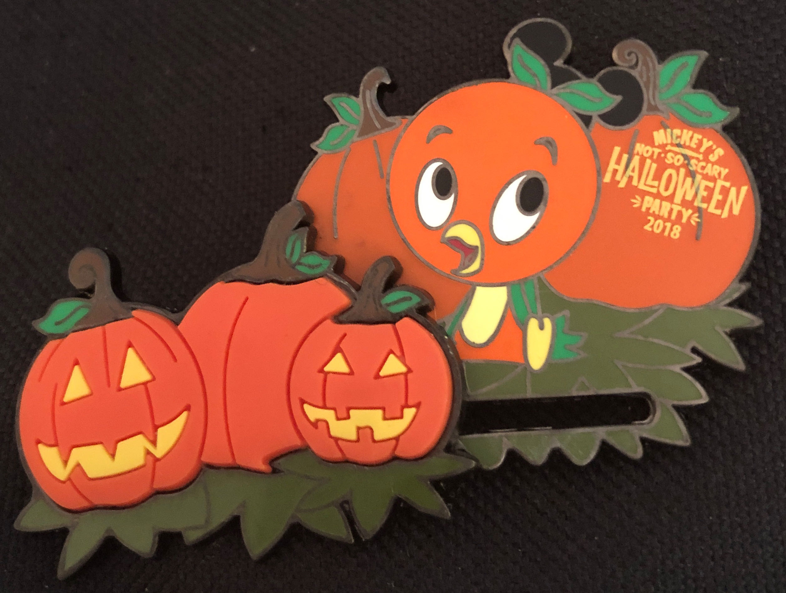 Mickey’s Not So Scary Halloween Party 2018 - Passholder Orange Bird - Disney pin collectible - Main Image 2