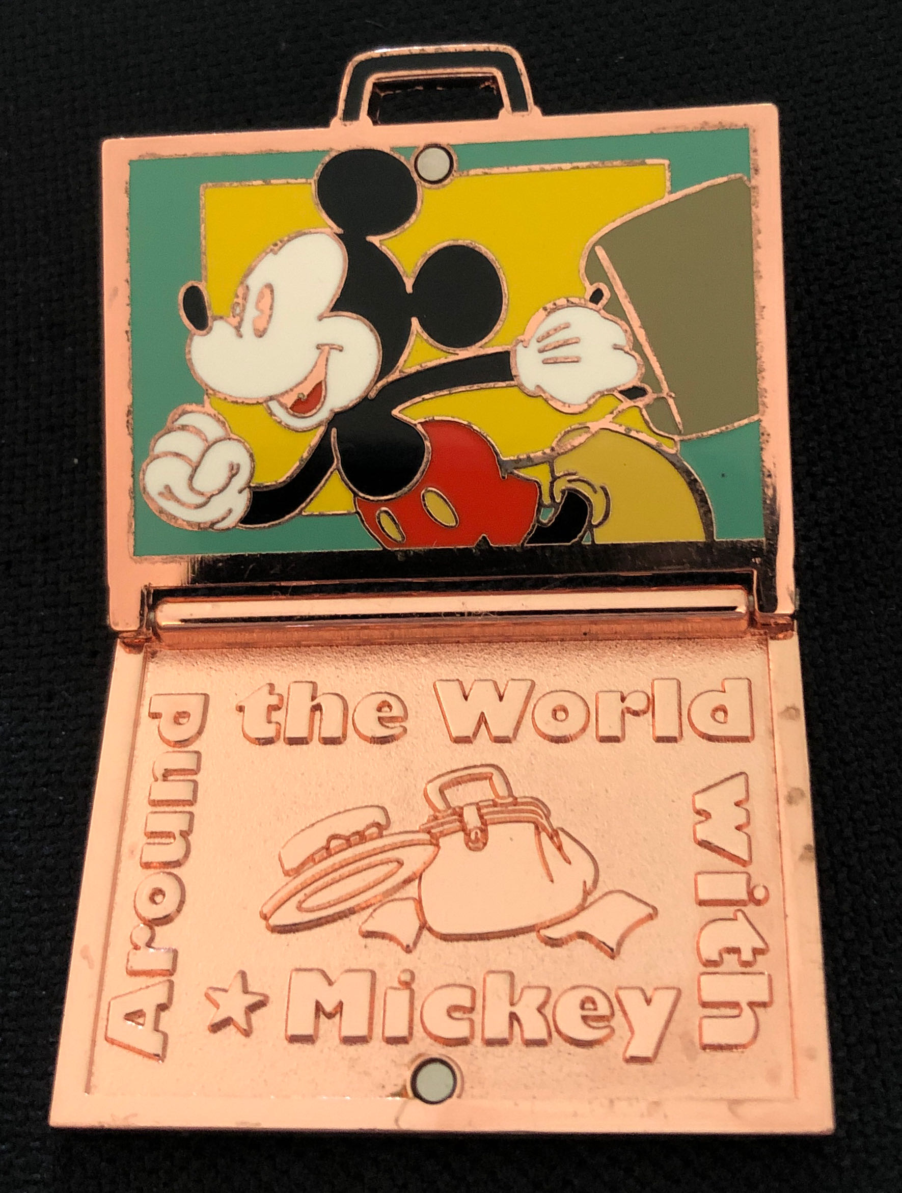 Around The World With Mickey  pin collectible - Main Image 2