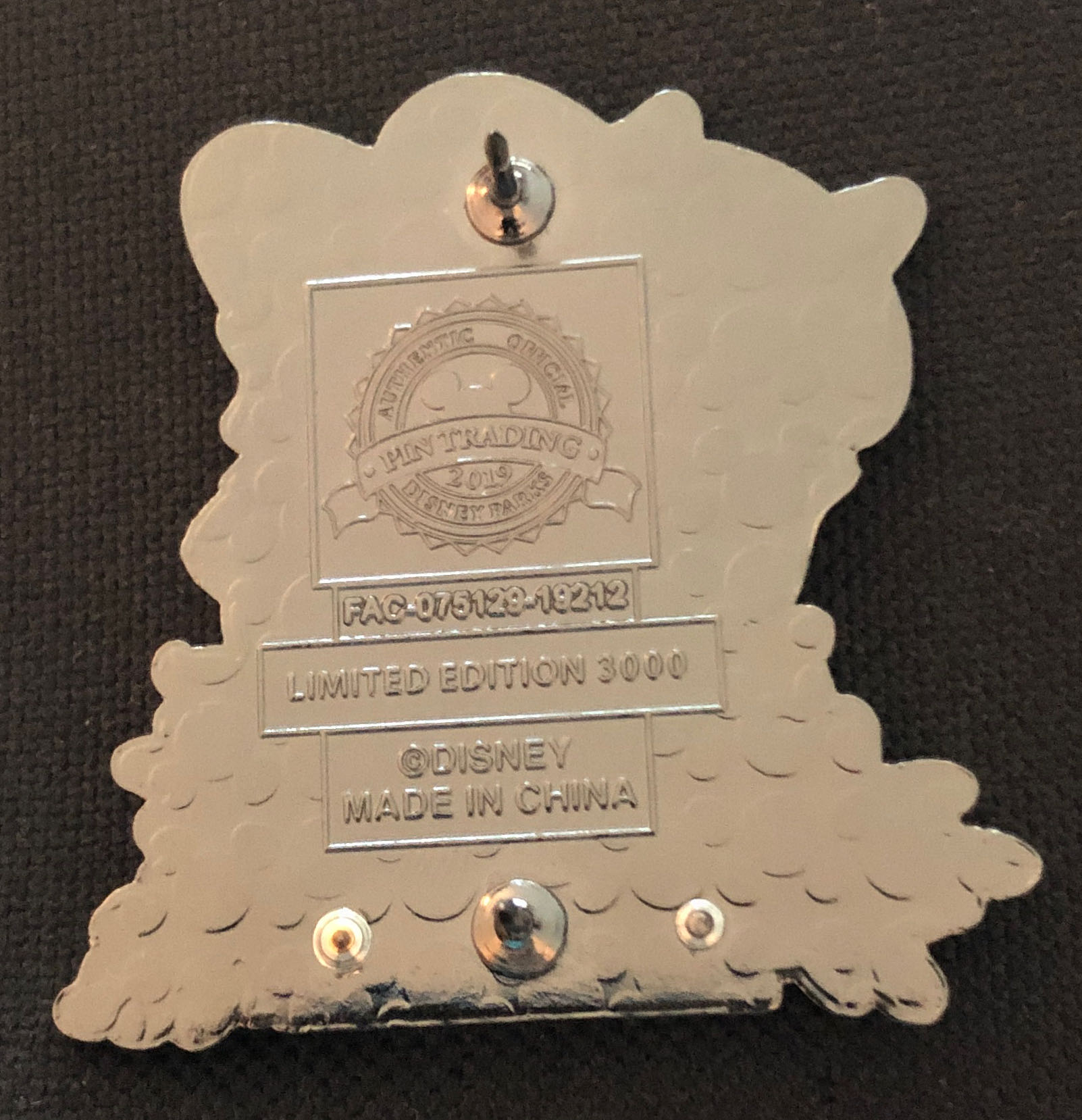 Three Caballeros - 75th Anniversary  pin collectible - Main Image 2