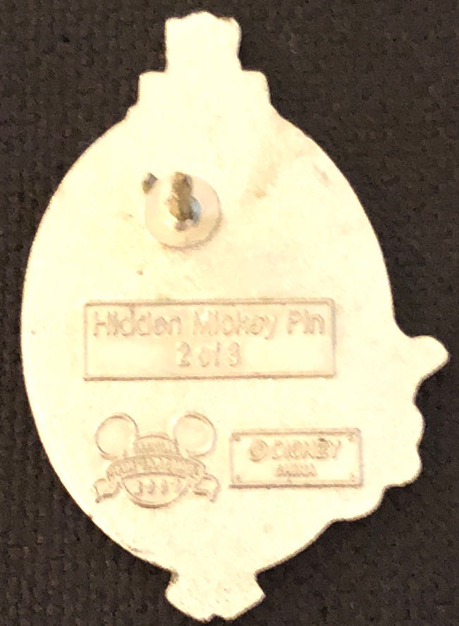 Hitchhiking Ghost Portrait 2 - Hidden Mickey pin collectible - Main Image 2