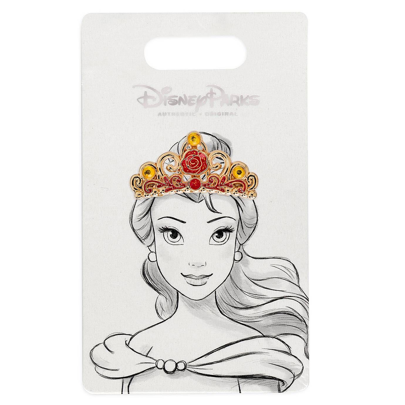 Belle Tiara Pin - Disney Pin pin collectible - Main Image 2