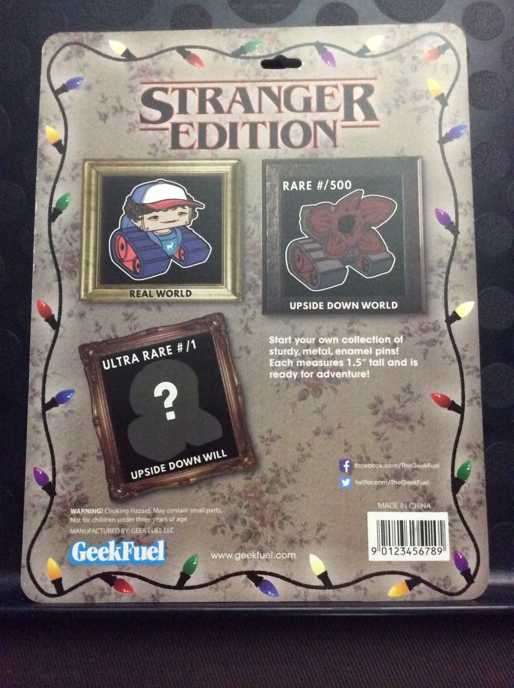 Epic Enamels: Stranger Edition - Metal Enamel pin collectible - Main Image 3