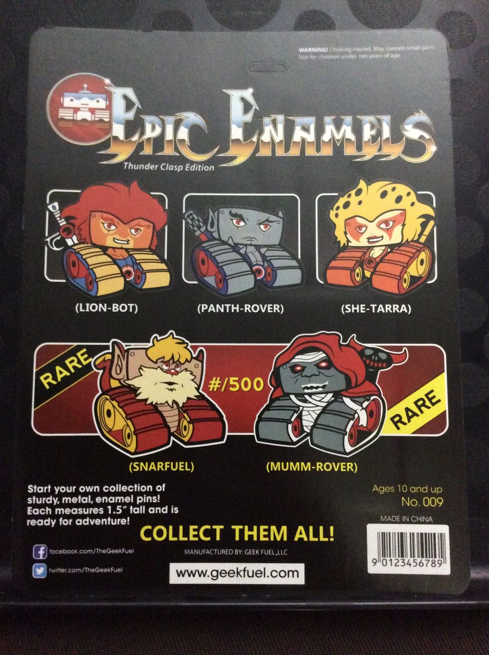Epic Enamels: Thunder Clasp Edition - Metal Enamel pin collectible - Main Image 3