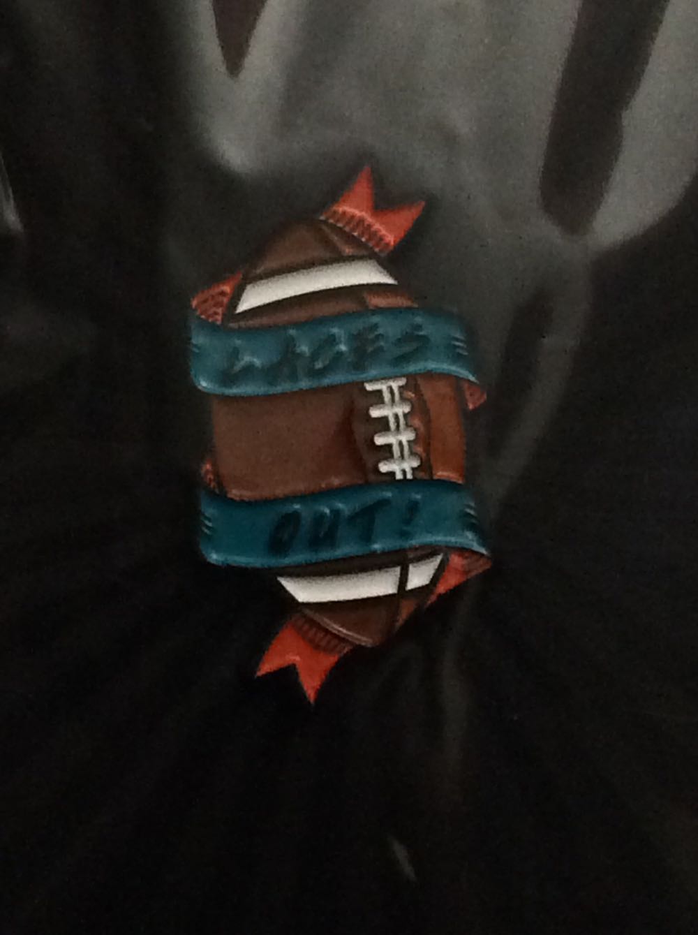 Laces Out! - Zinc Alloy & Enamel pin collectible - Main Image 2