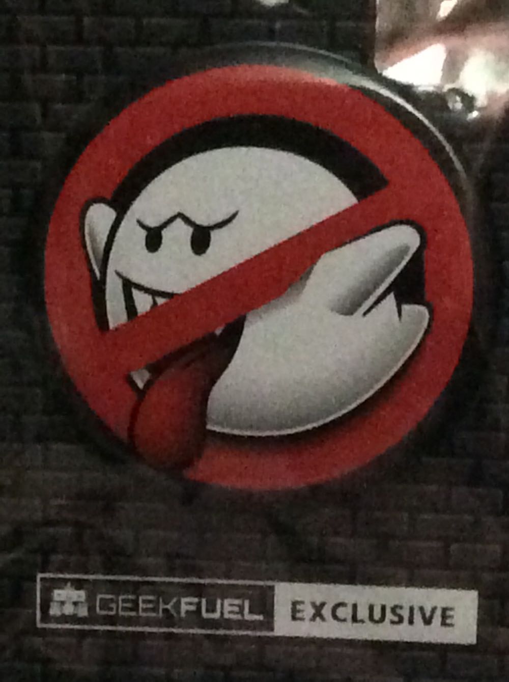 Boo-Busters - Metal Button pin collectible - Main Image 2