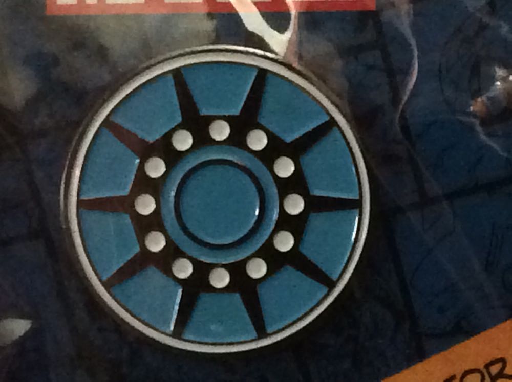 Arc Reactor - Nickel Plated Zinc & Enamel pin collectible - Main Image 2