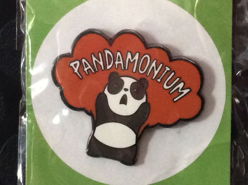 Pandamonium - Enamel pin collectible - Main Image 2