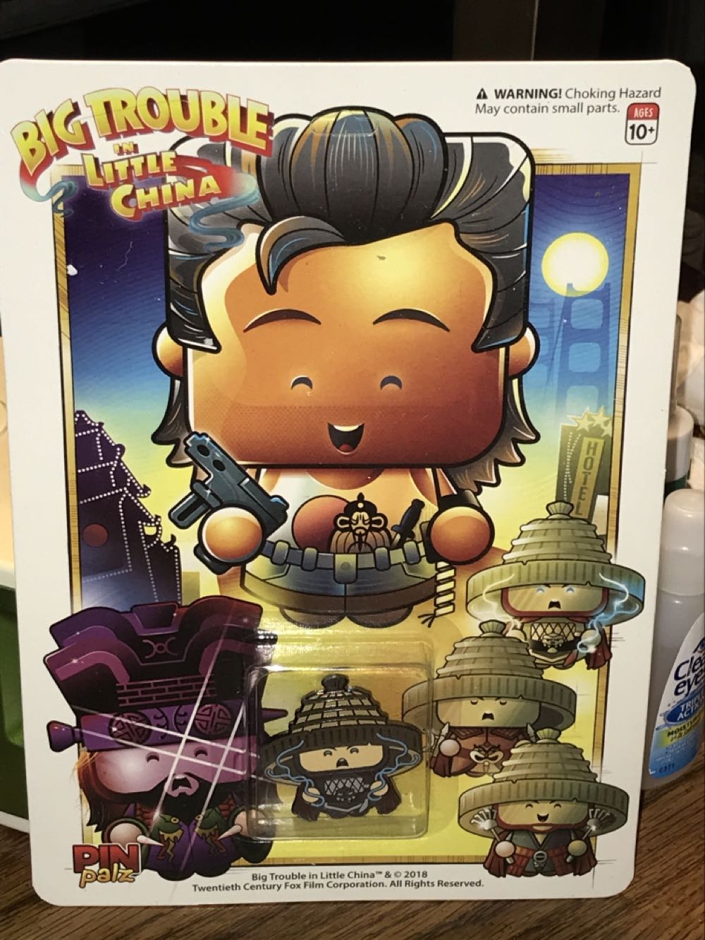 Nighttime Regan Glow In The Dark Enamel Pin