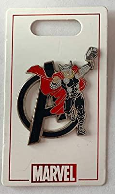 Thor Pin – The Avengers - Enameled cloissonné pin collectible - Main Image 2