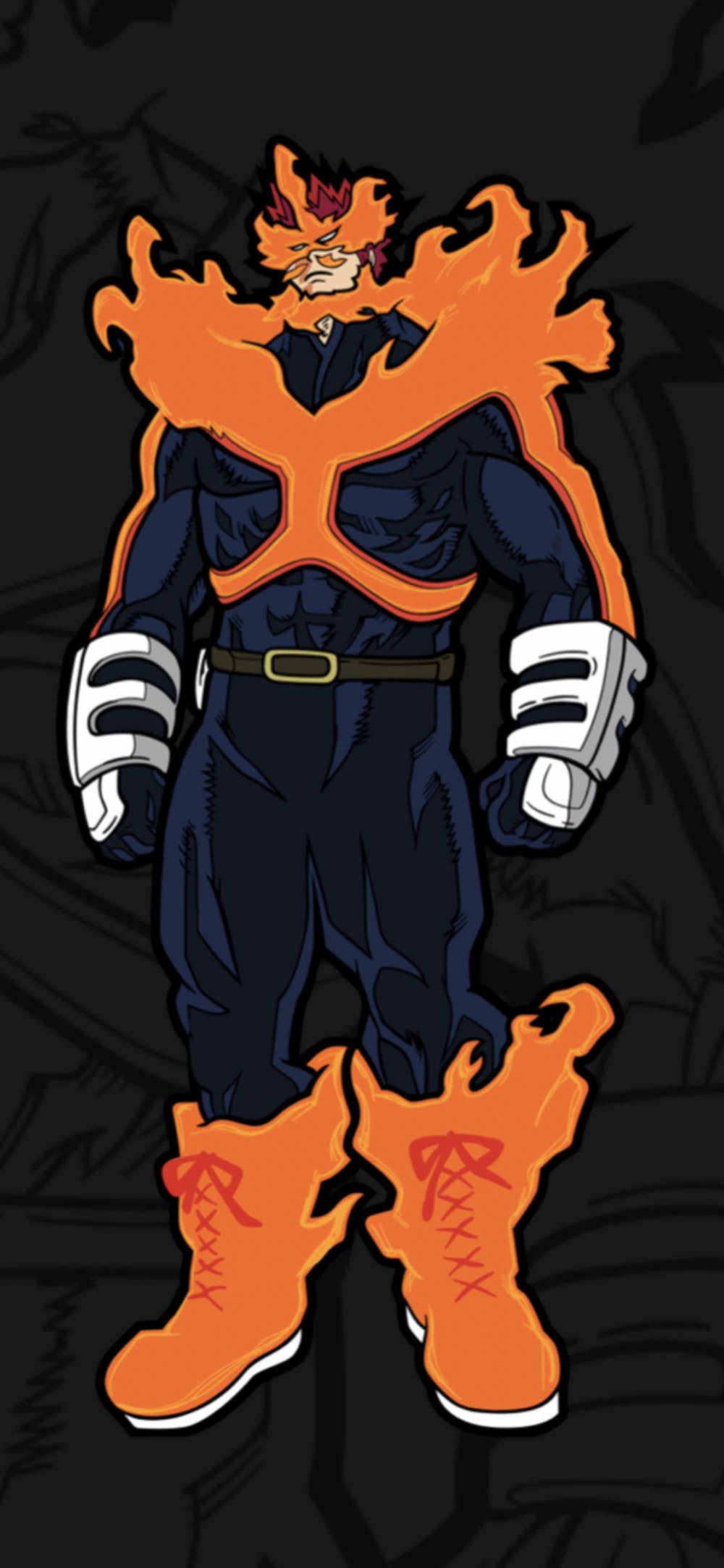 My Hero Academia Endeavor - FigPin pin collectible [Barcode 810021530840] - Main Image 4