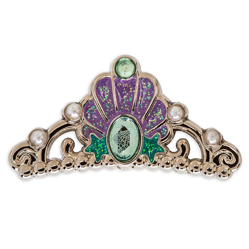 Ariel Tiara Pin - Enameled cloissonné pin collectible - Main Image 2