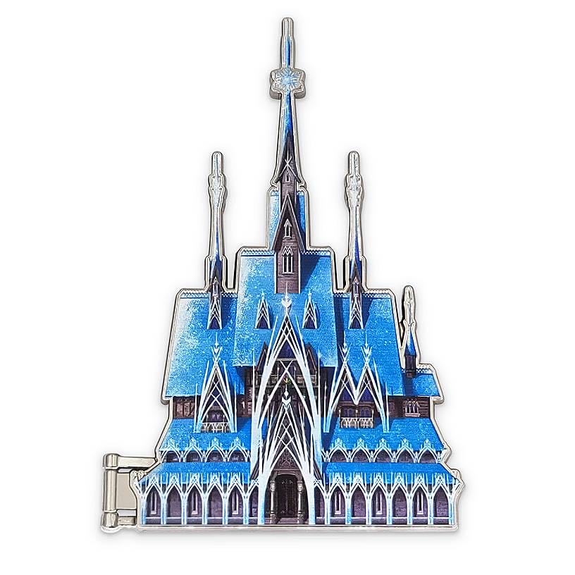 Frozen Castle Pin – Disney Castle Collection – Limited Release - Metal / Enamel pin collectible - Main Image 2