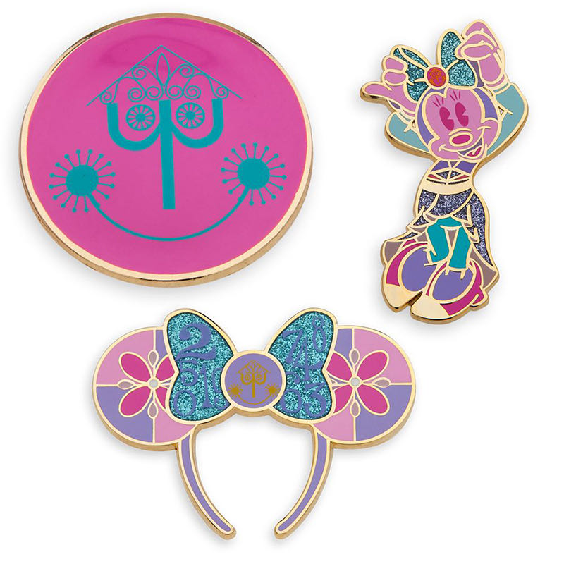 Minnie Mouse The Main Attraction - It’s A Small World - Limited Release - Enameled cloissonné pin collectible - Main Image 2
