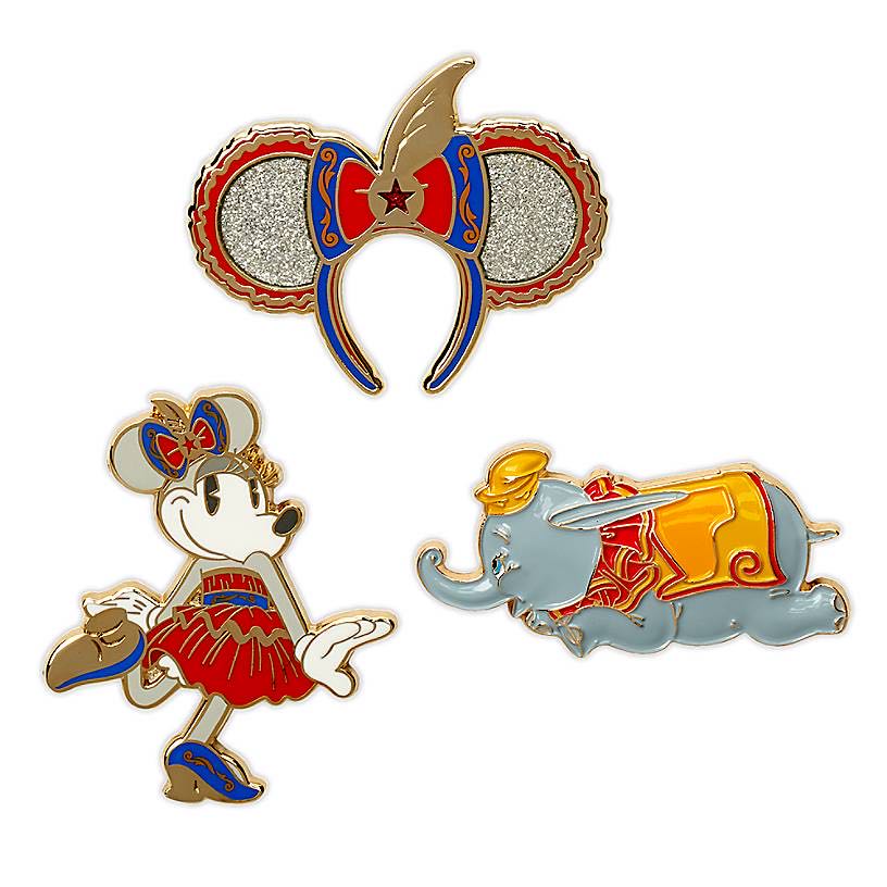 Minnie Mouse: The Main Attraction Pin Set – Dumbo, The Flying Elephant – Limited Release - Enameled cloissonné pin collectible - Main Image 2