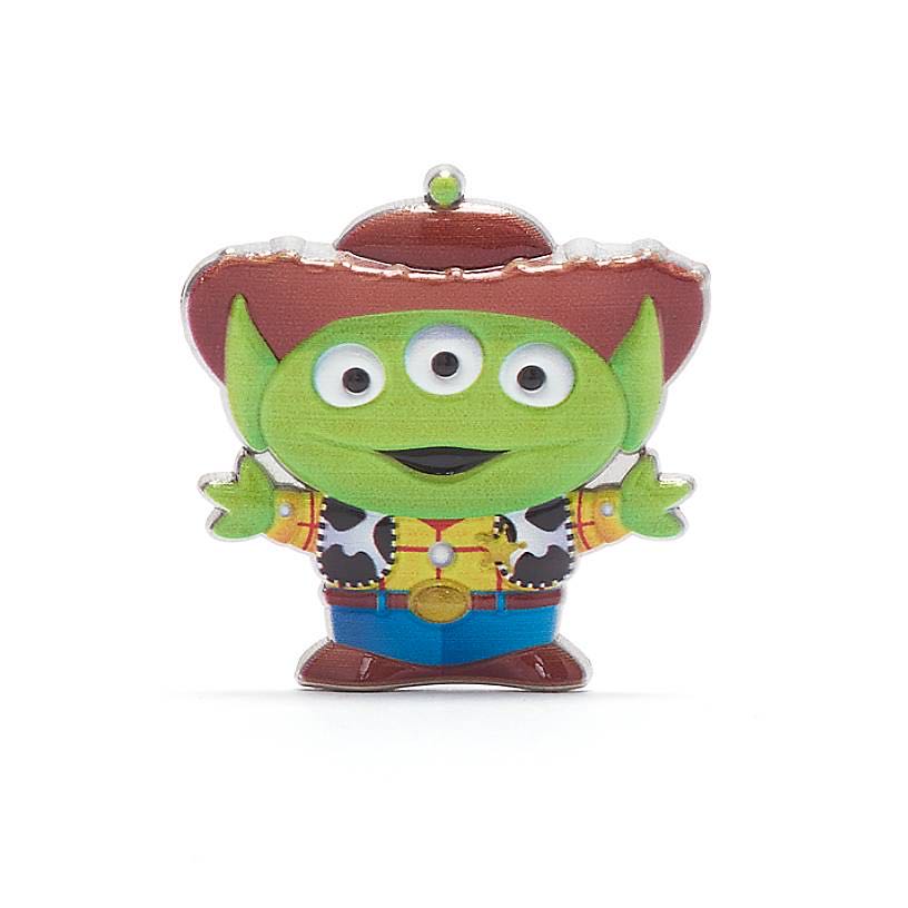 Toy Story Alien Pixar Remix Pin – Woody – Limited Release - Metal - High Gloss glaze with a Nickle finish pin collectible - Main Image 2