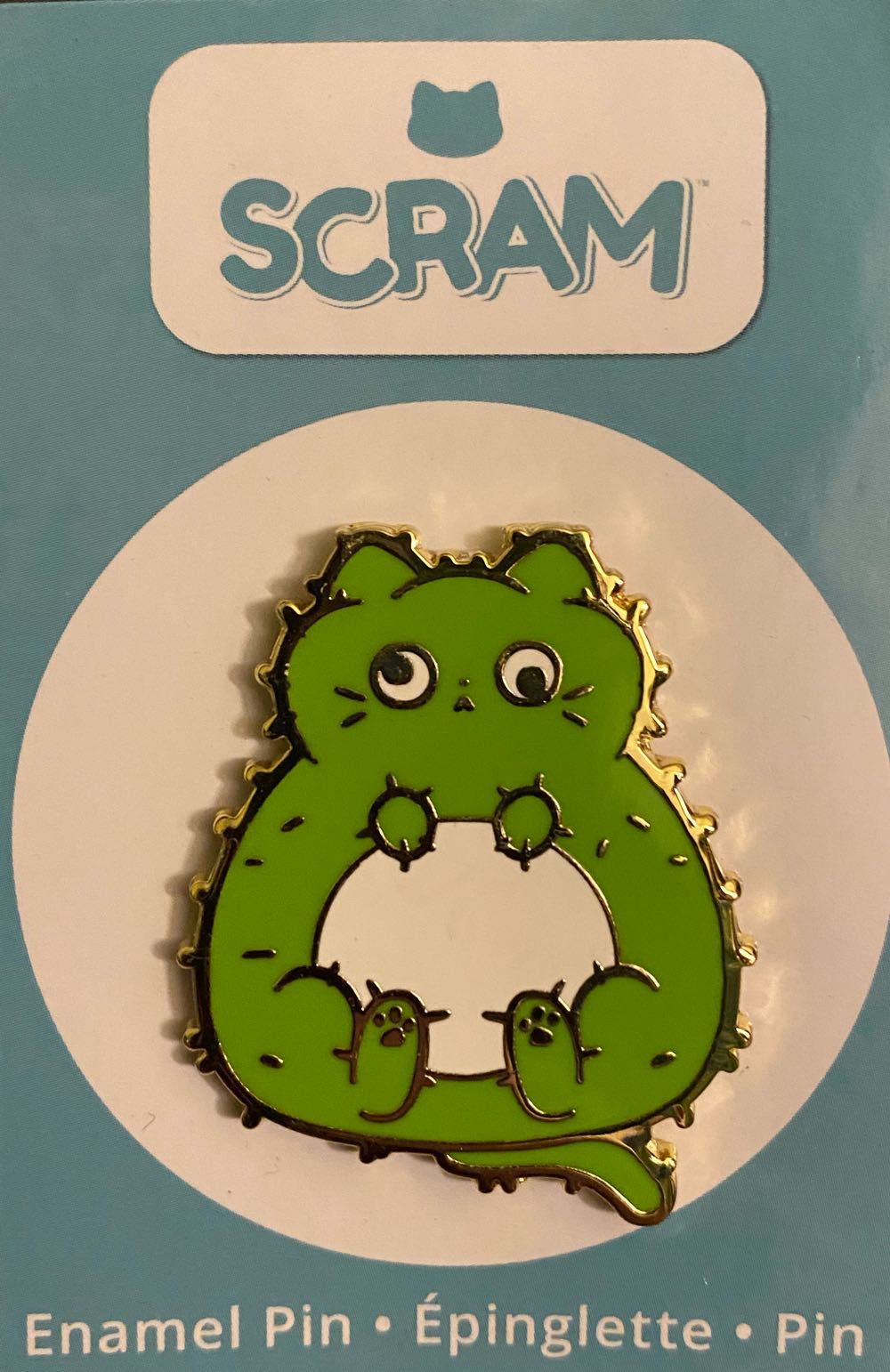 Cactus Cat  pin collectible - Main Image 2