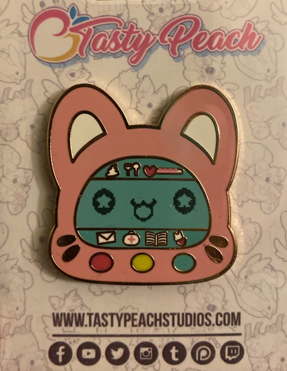 Meowchigotchi  pin collectible - Main Image 2