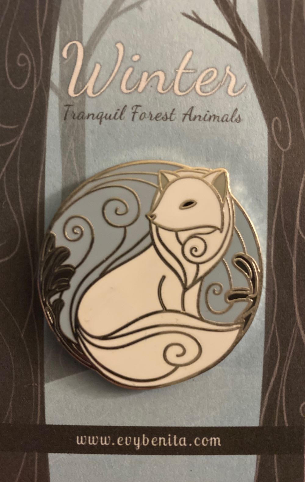 Arctic Fox Icy Edition  pin collectible - Main Image 2