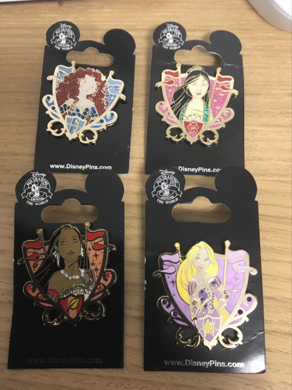 Princess - Shield Set  pin collectible - Main Image 1