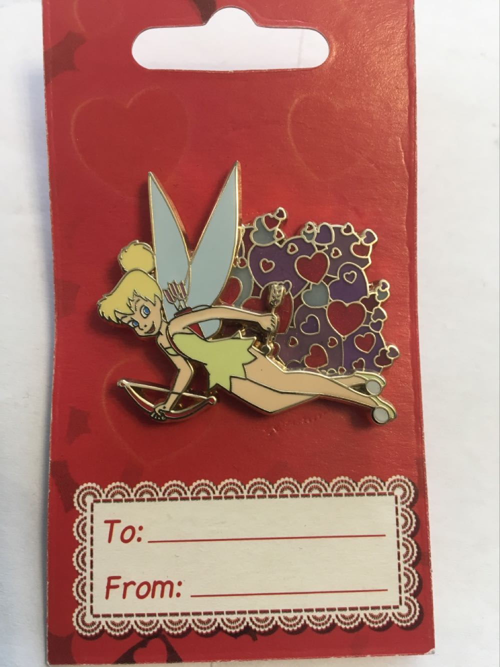 Red Cross Cloisonne Pin