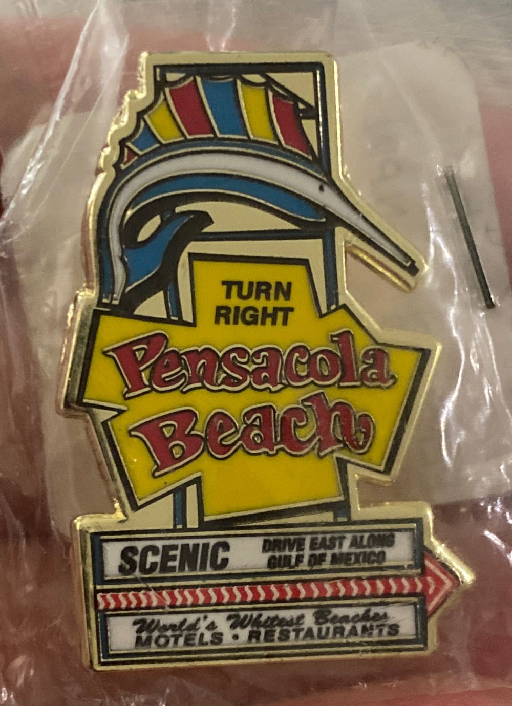 Pensacola Beach  pin collectible - Main Image 1