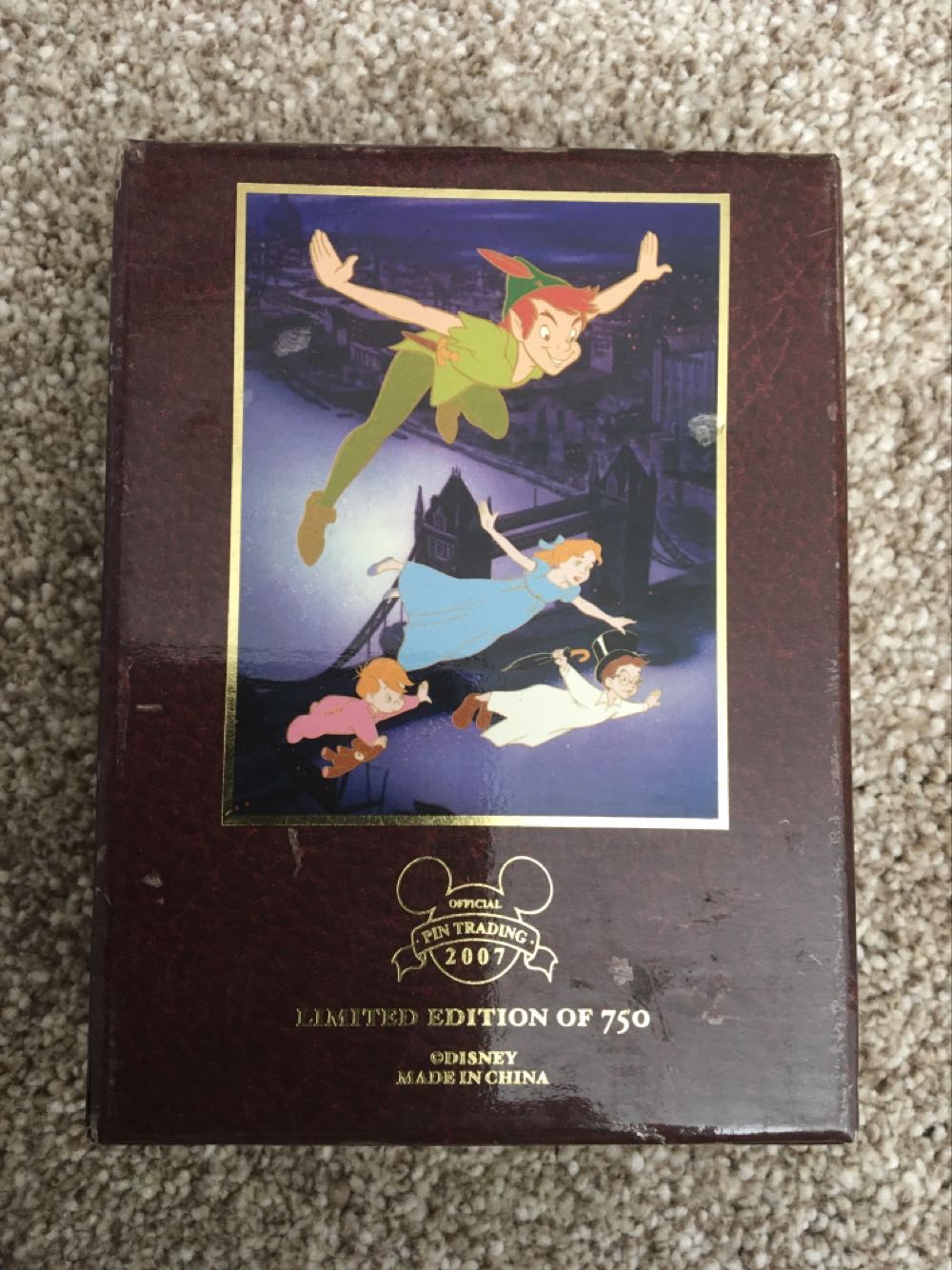 Disney - 2007 Storybook Collection Peter Pan Ltd Edition 750  pin collectible - Main Image 4