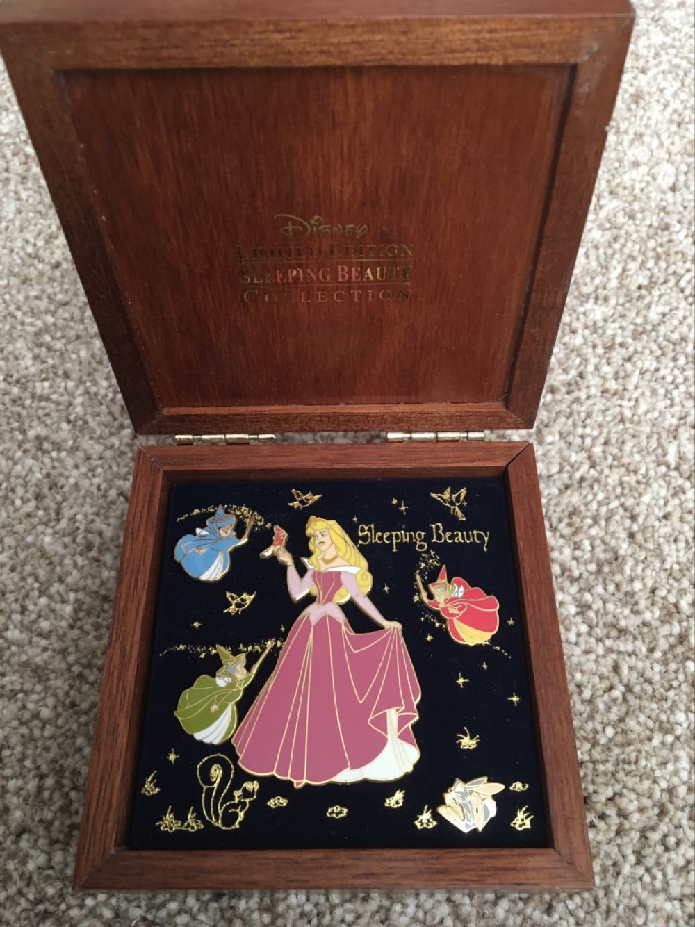 Sleeping Beauty - 2002 Ltd Edition 1500  pin collectible - Main Image 2