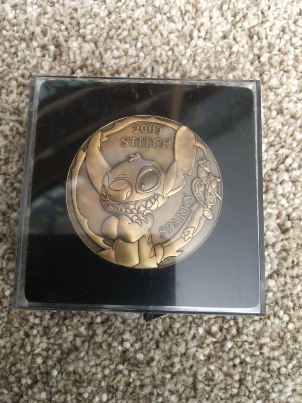 D23 - Disneyland Resort Stained Glass Castle Pin (hinged)