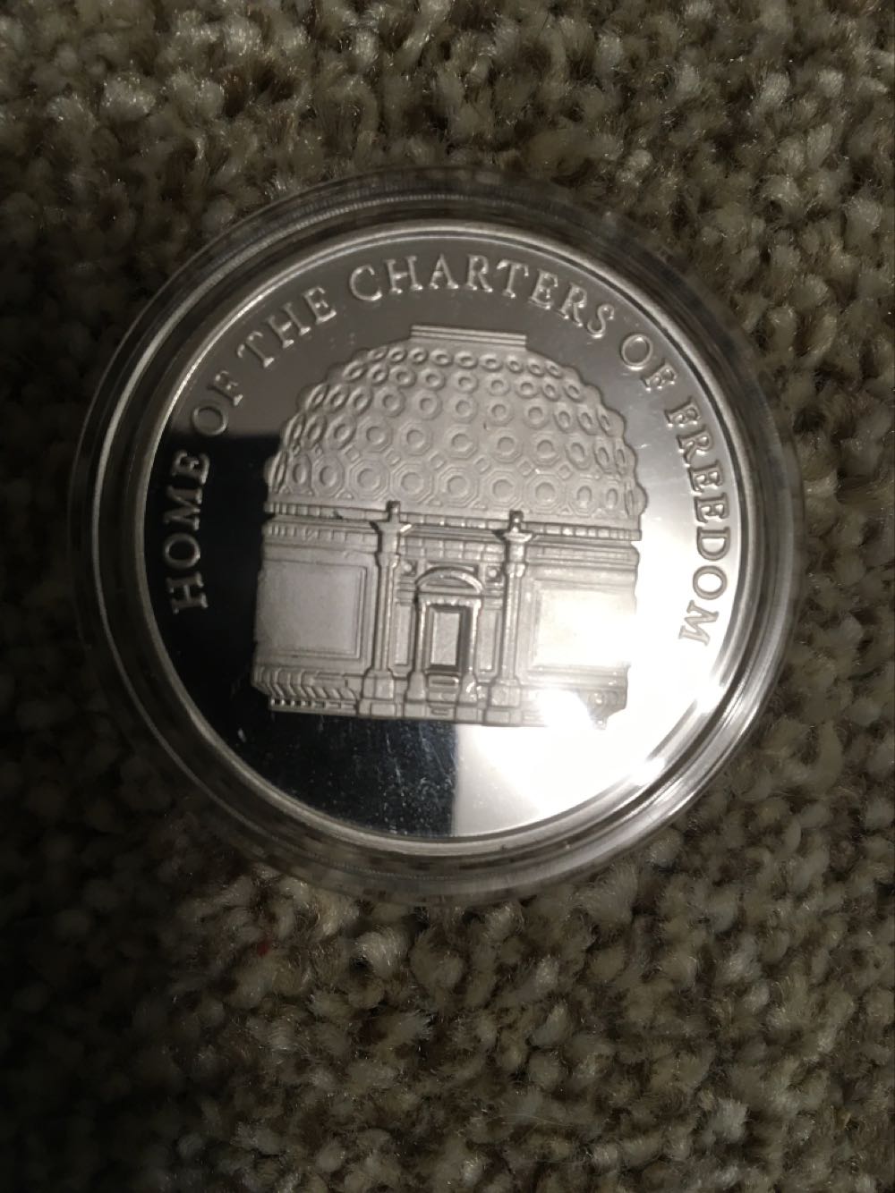 Washington DC - National Archives Experience Coin  pin collectible - Main Image 2