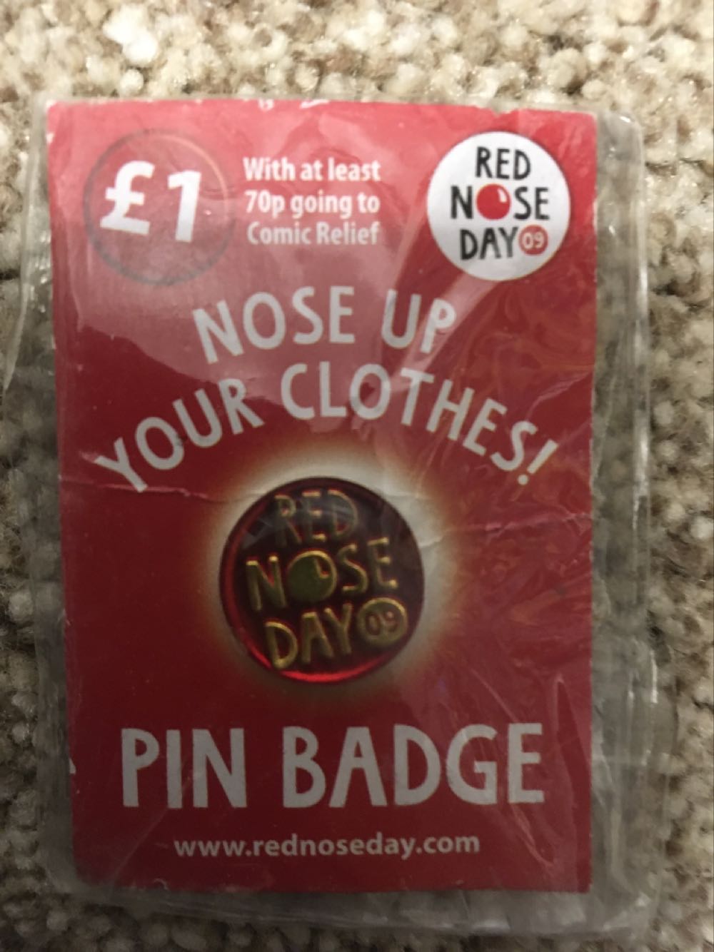 Red Nose Day - Several Pins  pin collectible - Main Image 3