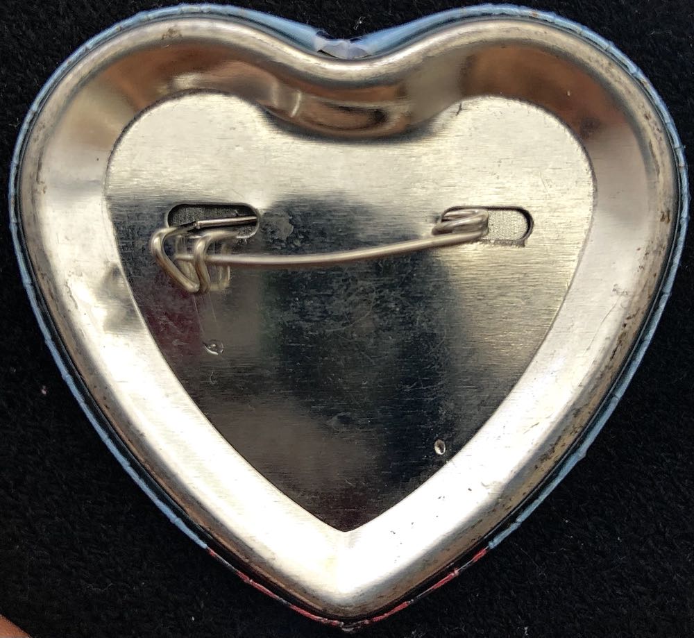 MCU Peter Parker - Heart Shaped Metal Button pin collectible - Main Image 2