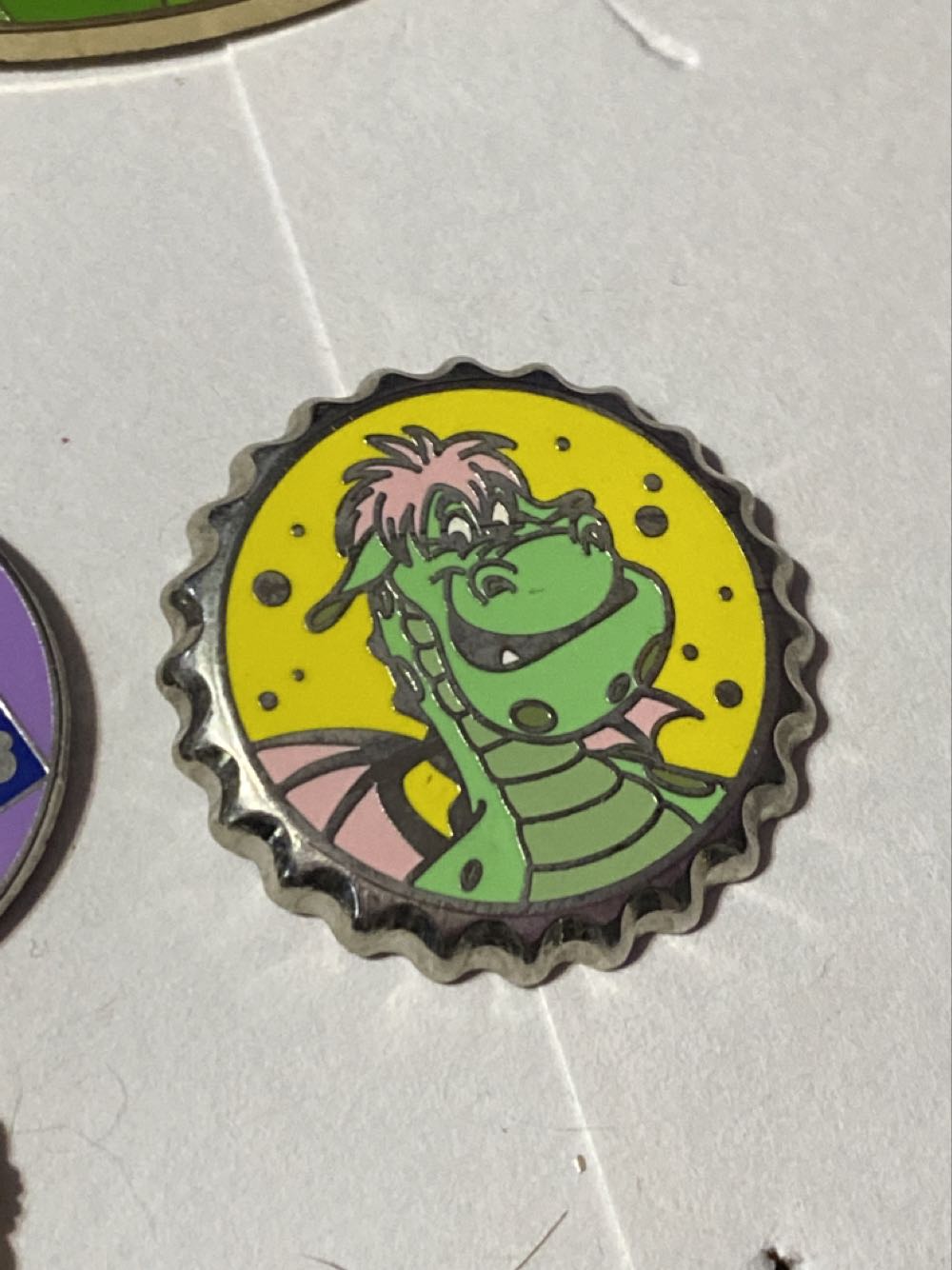 Magical Mystery 9 Bottle Cap Elliott  pin collectible - Main Image 1