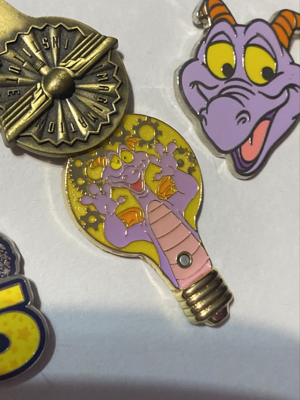Imagination Institute Figment Cast  pin collectible - Main Image 2