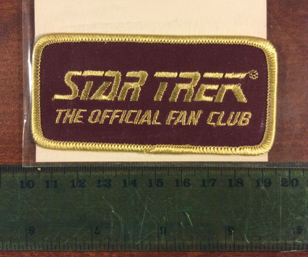 Star Trek Patch The Official Fan Club - Patch pin collectible - Main Image 2