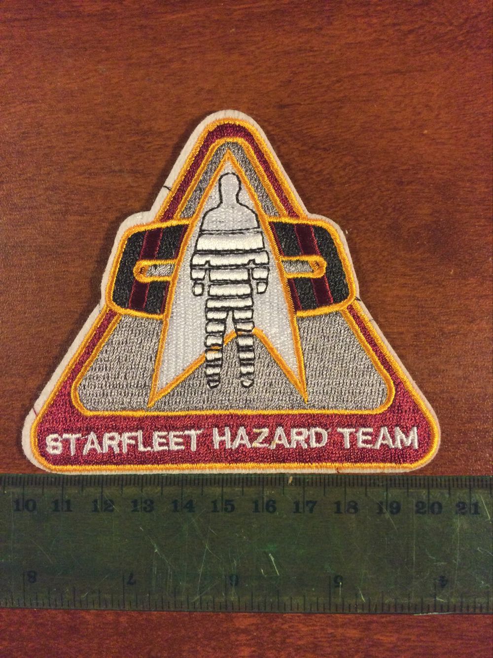 Star Trek Patch StarFleet Hazard Team - Patch pin collectible - Main Image 2