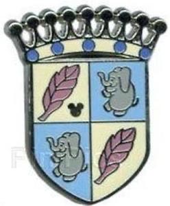Fantasyland Shields - Dumbo - Disney pin collectible - Main Image 1