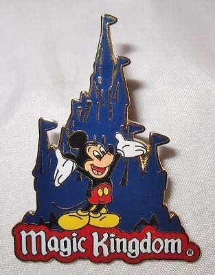 Magic Kingdom - Blue Castle Mickey - Disney Parks pin collectible - Main Image 1