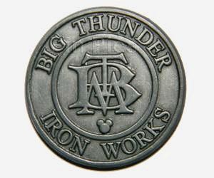 Big Thunder Iron Works - Rides And Attractions pin collectible - Main Image 1