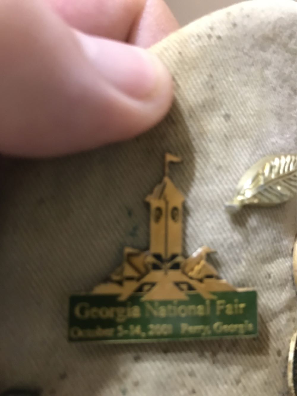 Georgia National Fair  pin collectible - Main Image 1