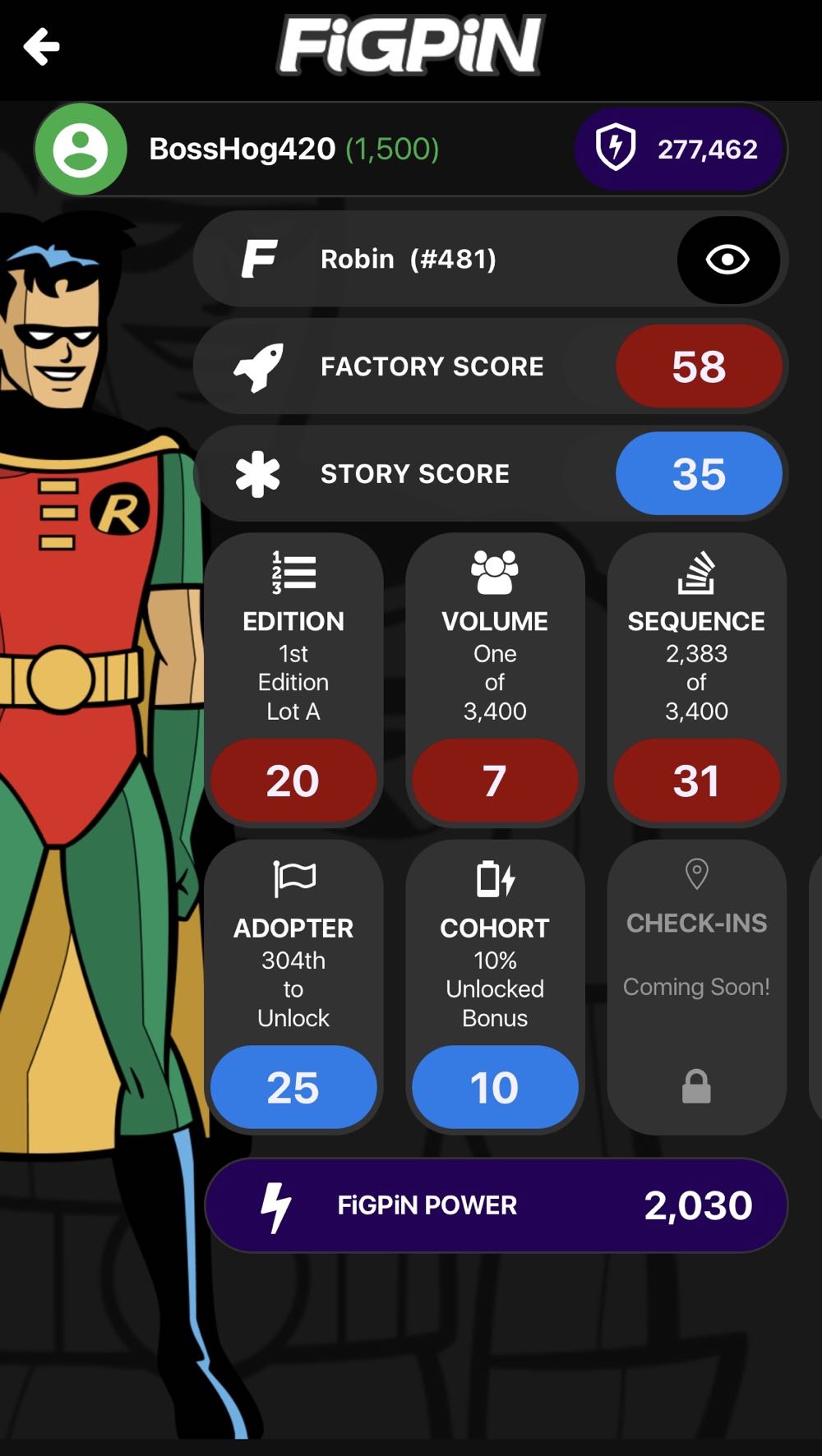 Batman The Animated Series - FigPin pin collectible [Barcode 810021535104] - Main Image 2