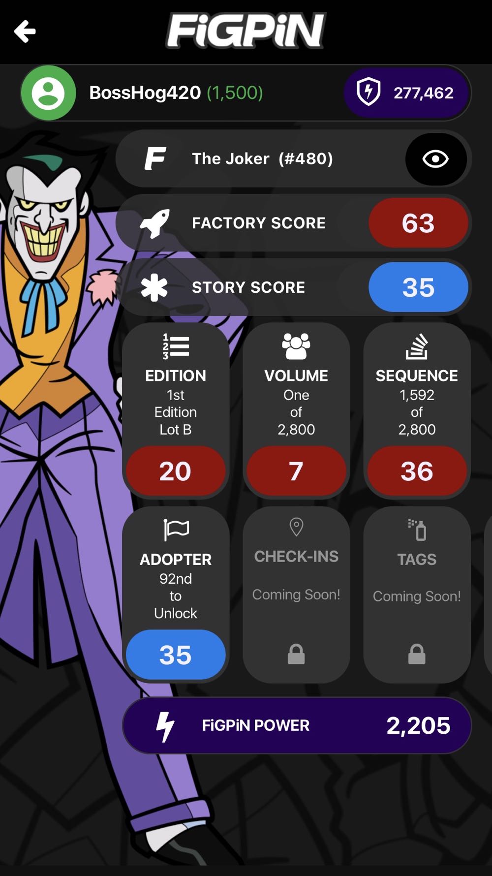 Batman The Animated Series - FigPin pin collectible [Barcode 810021535098] - Main Image 2