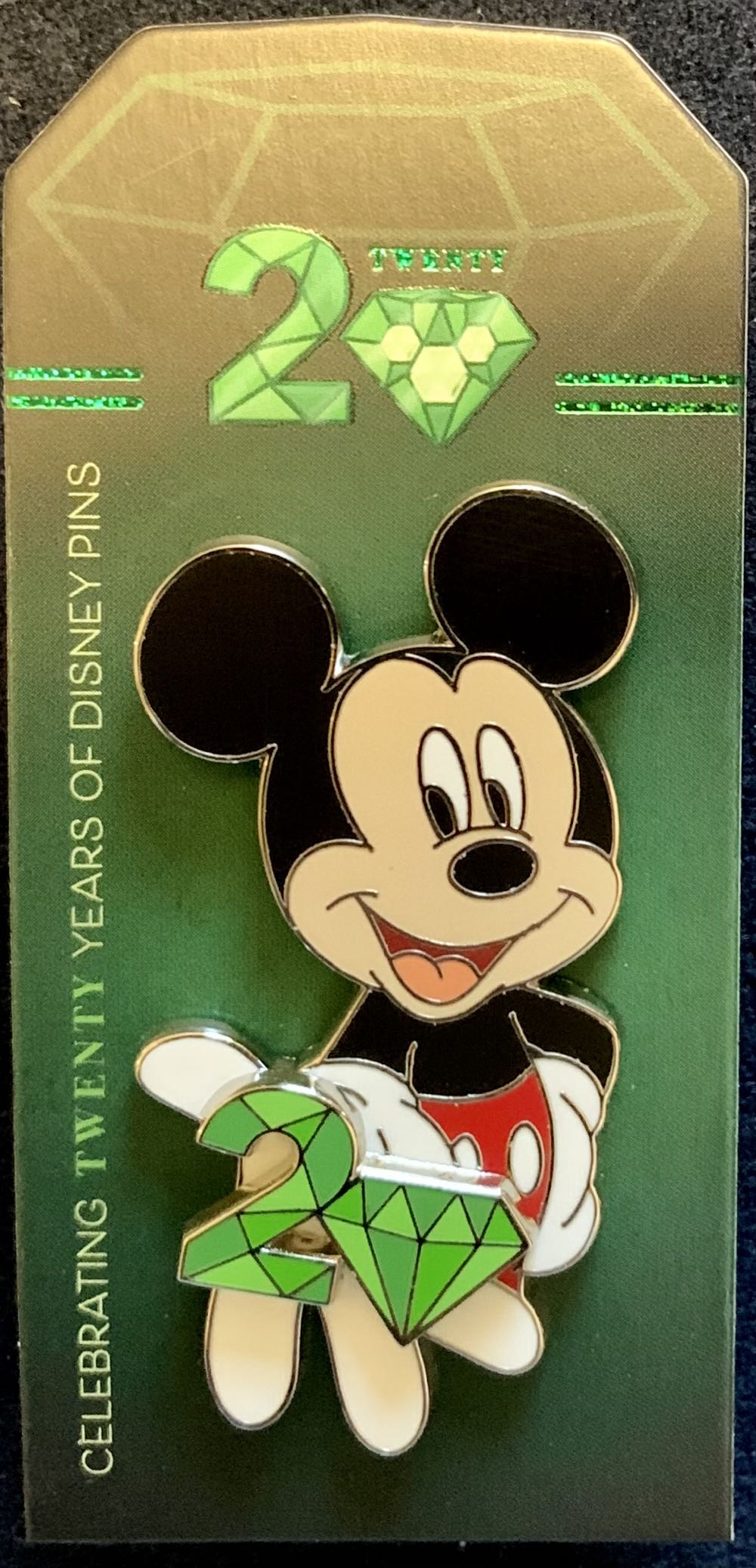 Celebrating 20 Years Pin Event - Welcome Mickey - Pin On Pin pin collectible - Main Image 2