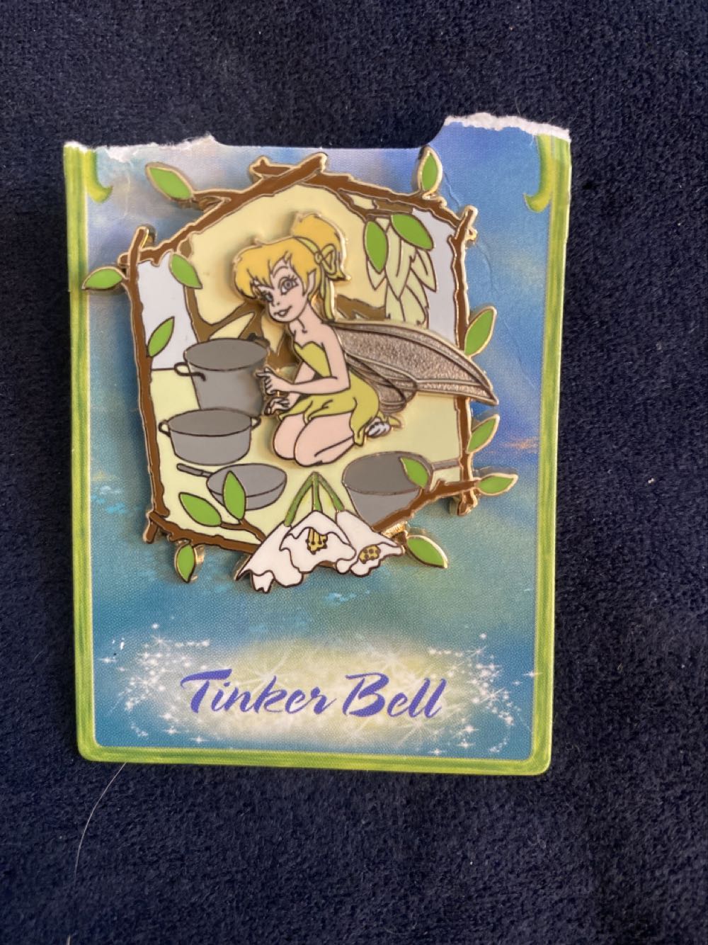 Fairies Series Tinker Bell - Series pin collectible [Barcode 400109053691] - Main Image 1
