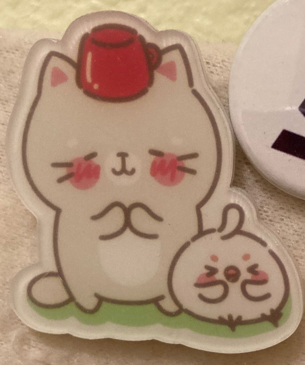 Cat - Button pin collectible - Main Image 3