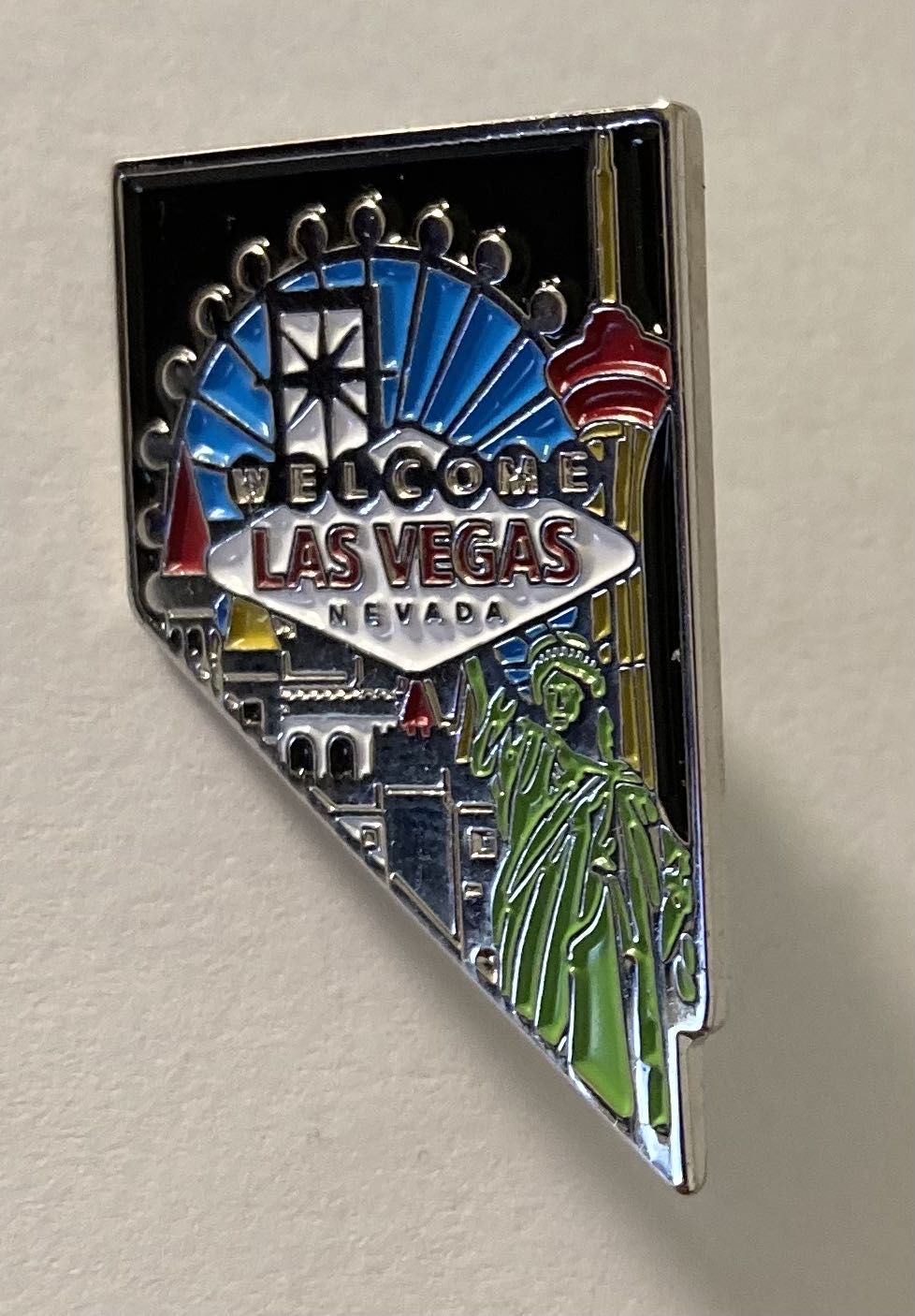 Welcome to Fabulous Las Vegas Nevada  pin collectible - Main Image 3
