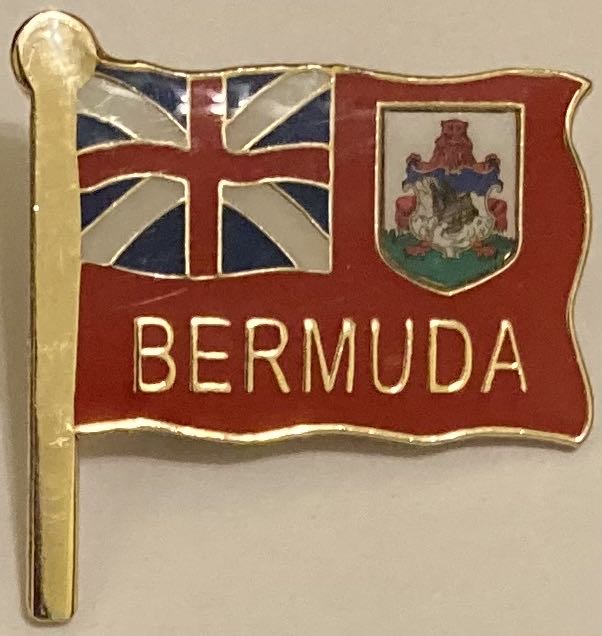 Bermuda Flag  pin collectible - Main Image 1