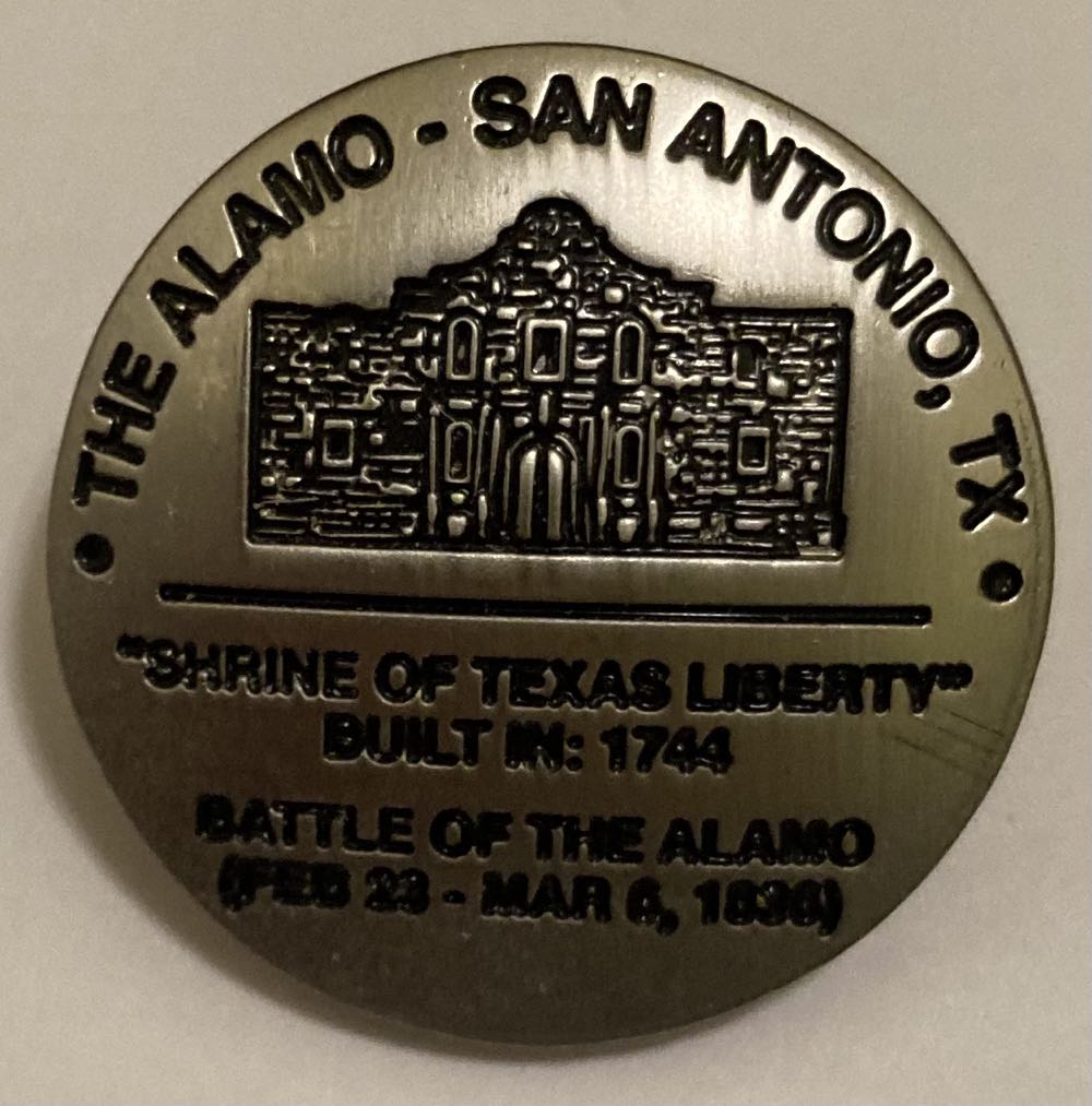 The Alamo San Antonio  pin collectible - Main Image 2