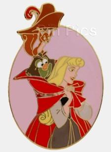 WDW - Mickey and Minnie - Hand Car - Pin of the Month - Vintage #2